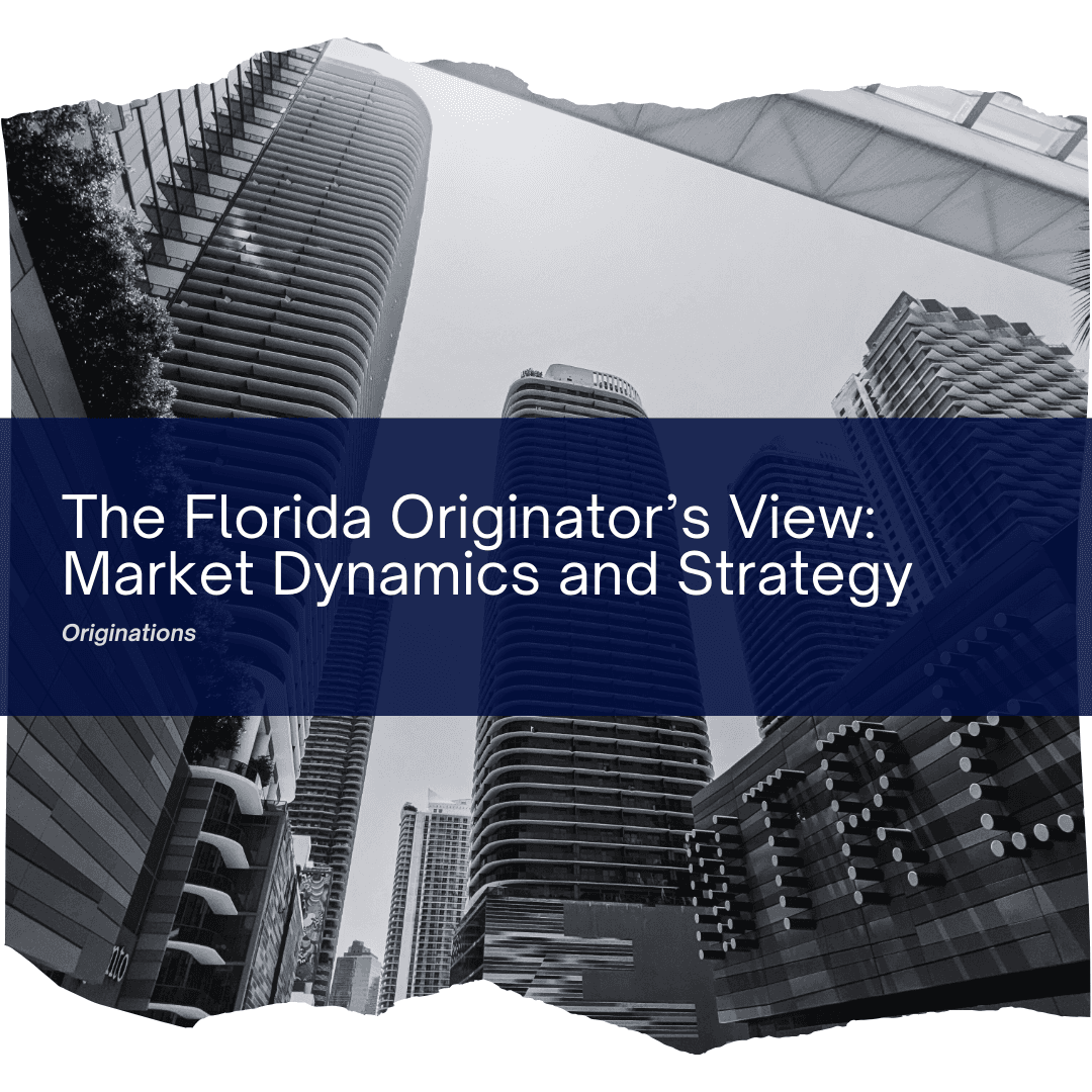 The Florida Originator's View: Market Dynamics and Strategy
